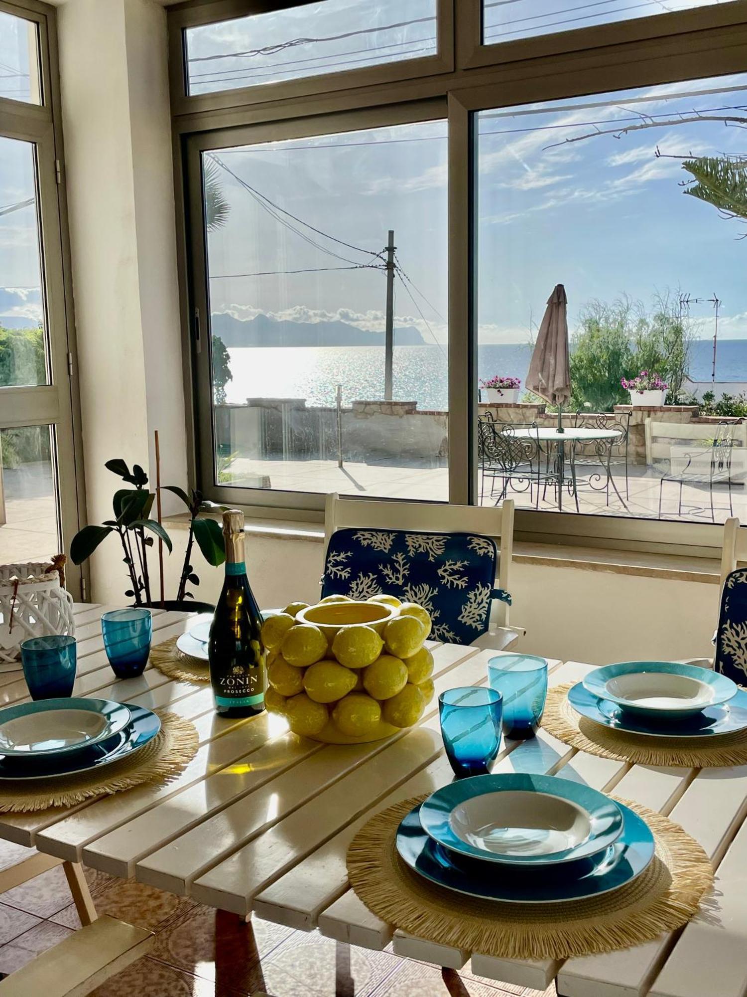 Villa Sul Mare Palazzolo Trappeto  Bagian luar foto