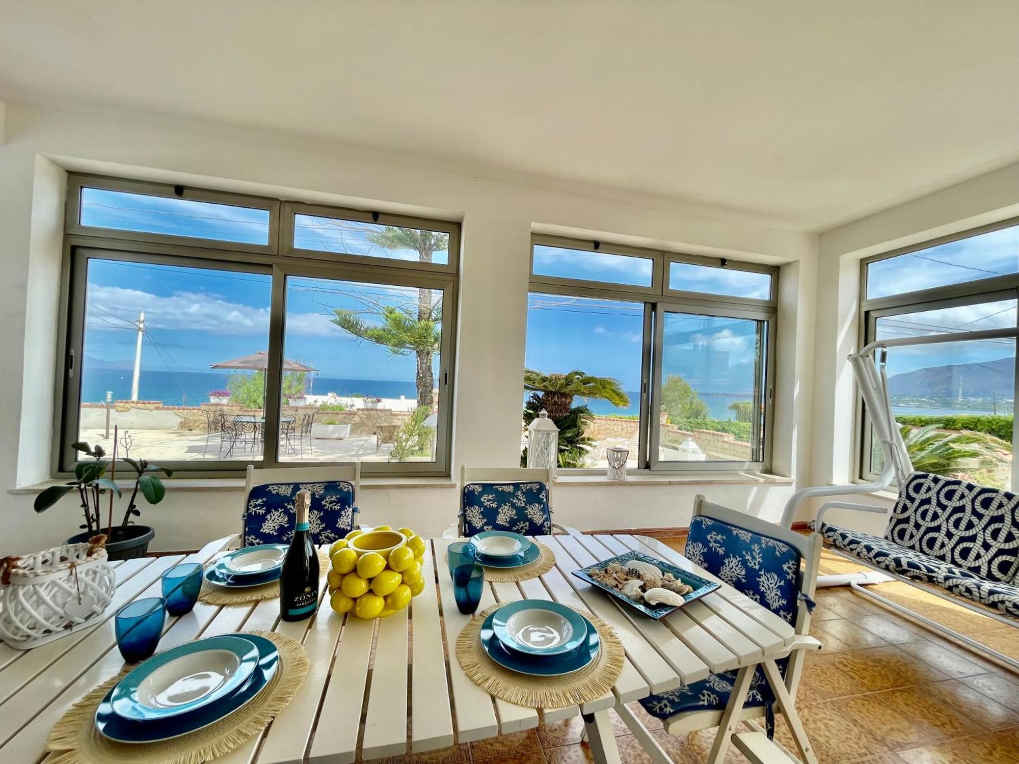 Villa Sul Mare Palazzolo Trappeto  Bagian luar foto