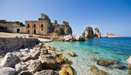 Villa Sul Mare Palazzolo Trappeto  Bagian luar foto
